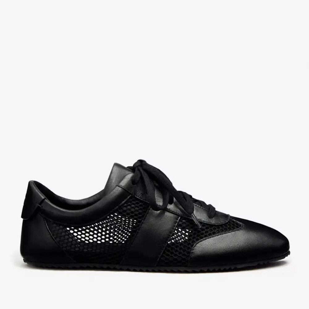 Elegant black mesh sneakers from Reformation NWOT